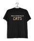 Pets Cute Kitten Cats Life is better with cats Custom Printed Graphic Design T-Shirt for Women